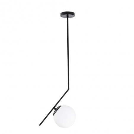 Model 9 Deco 1-Light Pendant Lamp Black