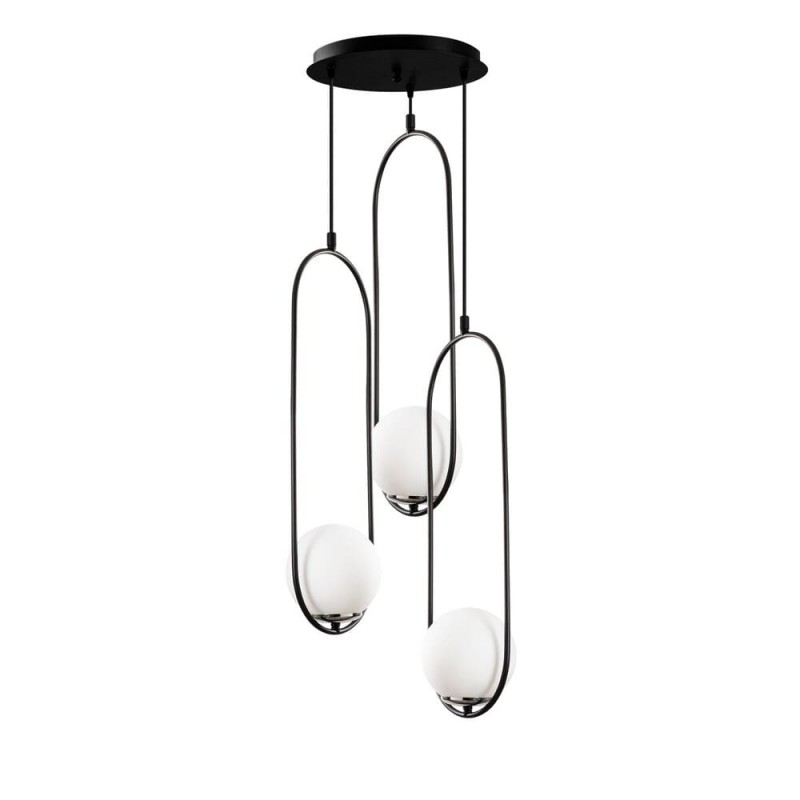 Lámpara colgante Model 7 de 3 luces redonda