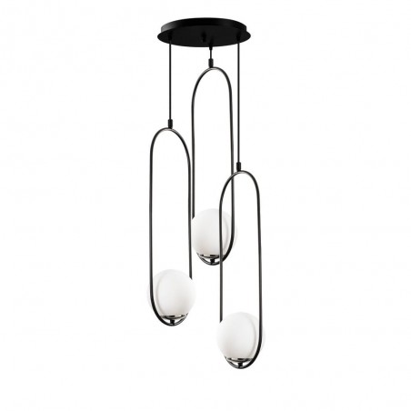 Lámpara colgante Model 7 de 3 luces redonda