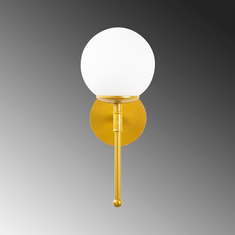 Model 8 Deco 1-light Wall Lamp Golden