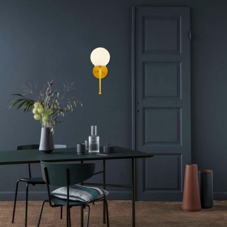 Model 8 Deco 1-light Wall Lamp Golden