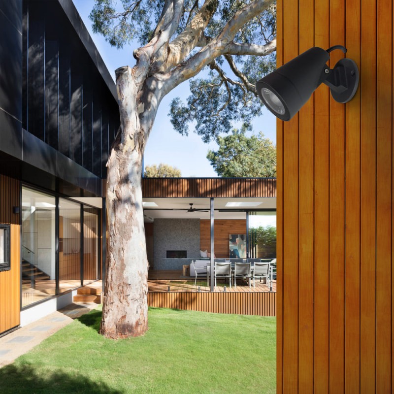 Jardín decorado con Aplique y baliza IP65 Put led 12W