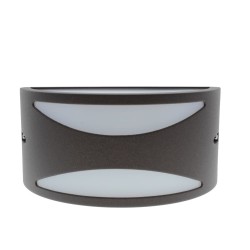 Aplique IP54 Mint 1xE27 Antracita visto de frente