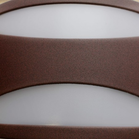 Detalle Aplique IP54 Mint 1xE27 Marrón óxido