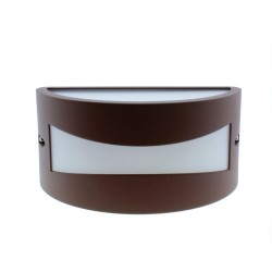 Mota Outdoor Wall Lamp IP54 1xE27 Rust Brown