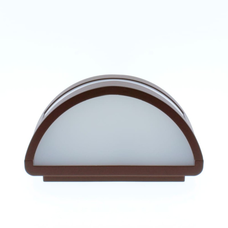 Mota Outdoor Wall Lamp IP54 1xE27 Rust Brown