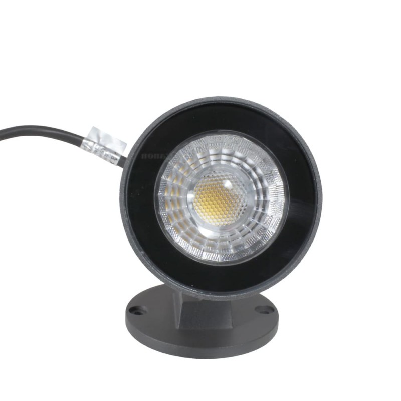 Aplique y baliza IP65 Put led 12W visto de frente sin pincho