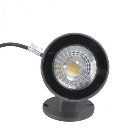 Aplique y baliza IP65 Put led 12W visto de frente sin pincho