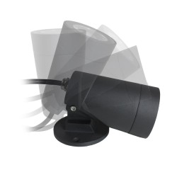 Put Outdoor LED Wall / Spike Light IP65 12W 4000K Anthracite