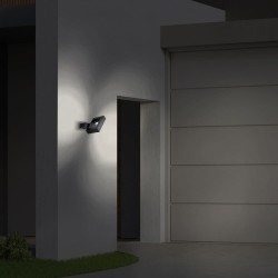 Fachada exterior iluminada con Aplique IP54 Urpi led 6W
