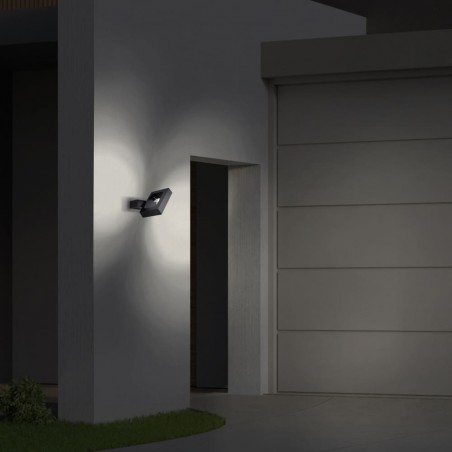 Fachada exterior iluminada con Aplique IP54 Urpi led 6W