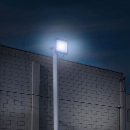 Exterior iluminado con Proyector LED Luxek 20W 6400K