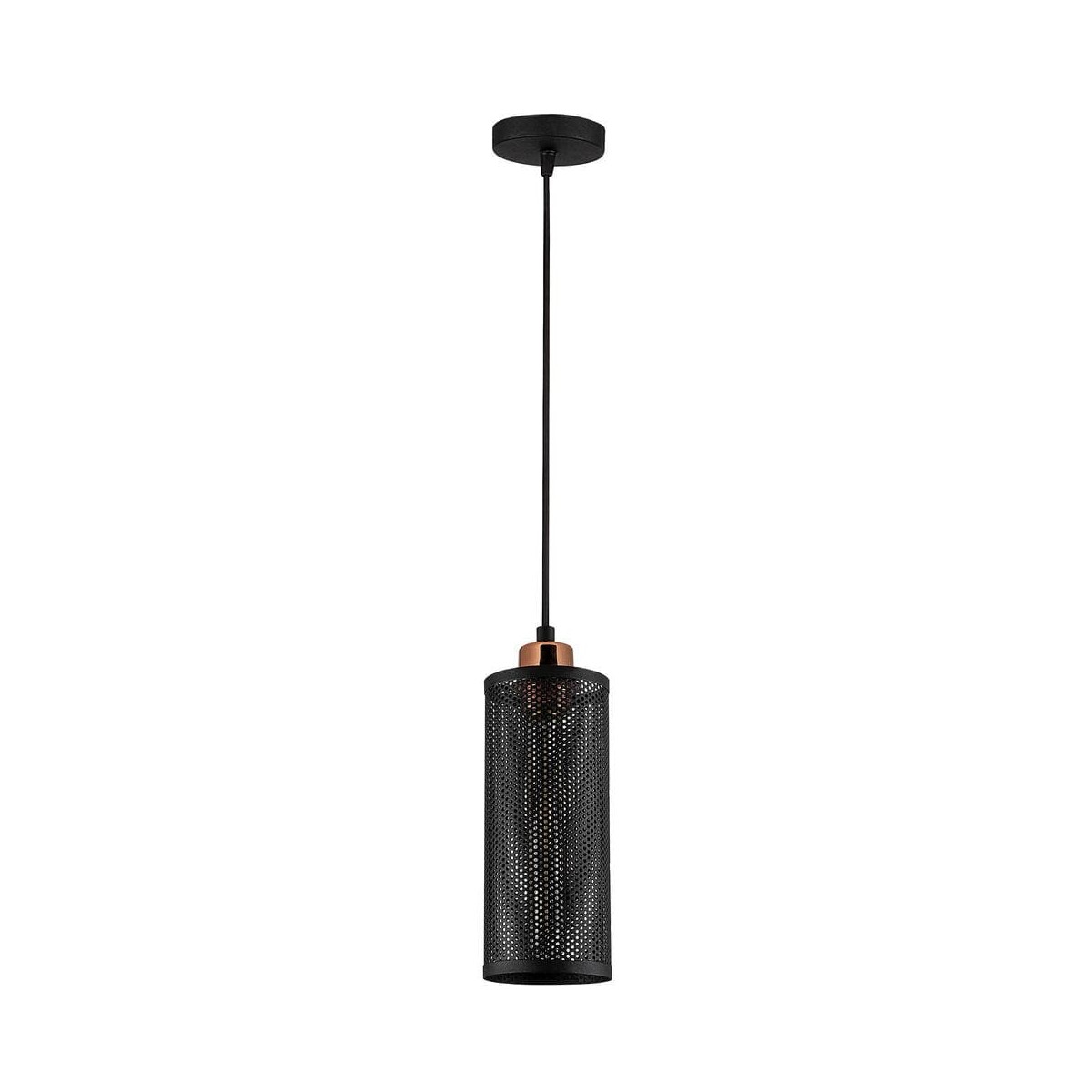 Model 13 Deco 1light Pendant Lamp Black CristalRecord