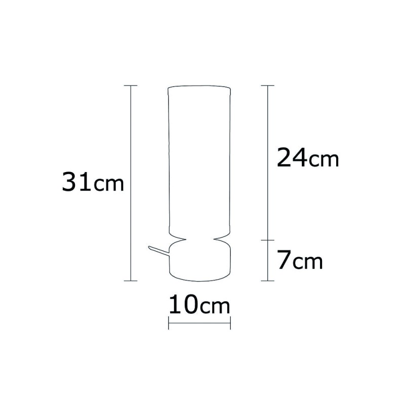 Lampe de table Modèle 13 Déco Noire