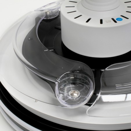 Detalle pala plegable Ventilador de techo DC Louis 35W LED CCT Dimmable Blanco