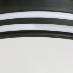 Detalle acabado Ventilador de techo DC Louis 35W LED CCT Dimmable Negro