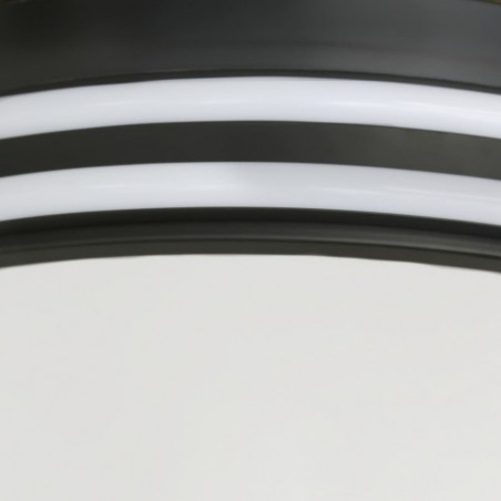 Detalle acabado Ventilador de techo DC Louis 35W LED CCT Dimmable Negro