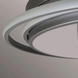 Detalle difusor Ventilador de techo DC Antila 45W LED CCT Dimmable