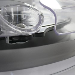 Detalle palas desplegables Ventilador DC Gaby LED RGB-CCT y Altavoz