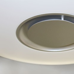 Detalle altavoz Ventilador DC Gaby LED RGB-CCT y Altavoz