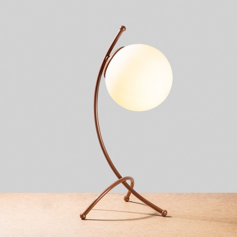 Model 16 Deco Table Lamp Copper