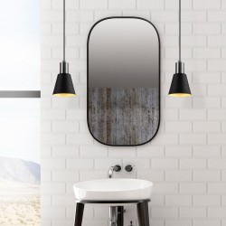 Model 21 Deco Pendant Lamp Black Ajustable Height