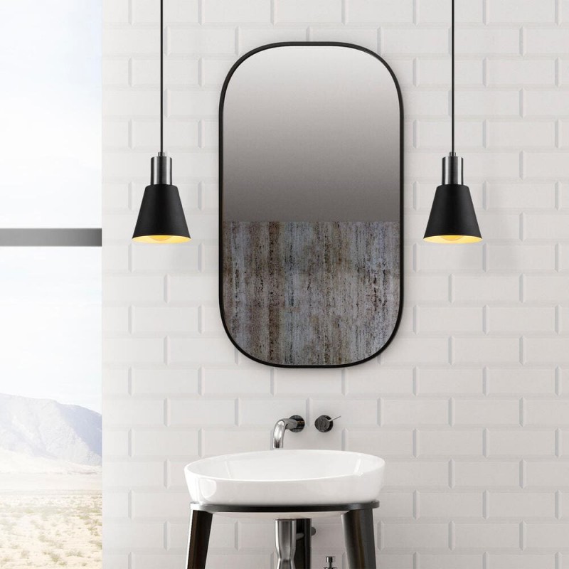 Model 21 Deco Pendant Lamp Black Ajustable Height