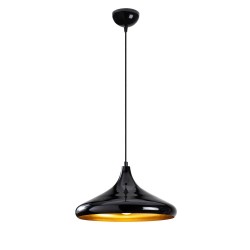 Suspension Noire Modèle 24 Déco Intérieur Doré