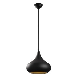 Suspension Noire Modèle 22 Déco Intérieur Doré