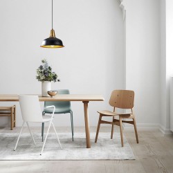 Suspension Noire Modèle 27 Déco Intérieur Doré