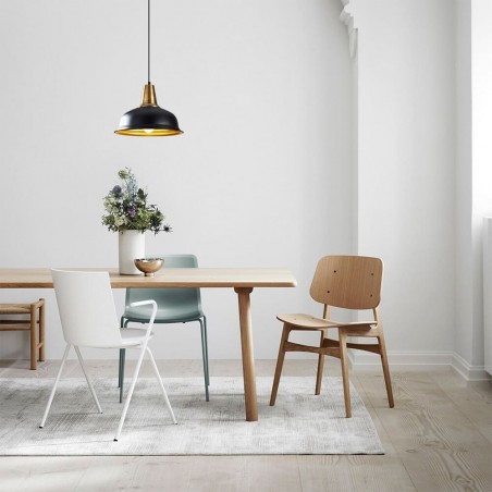 Suspension Noire Modèle 27 Déco Intérieur Doré