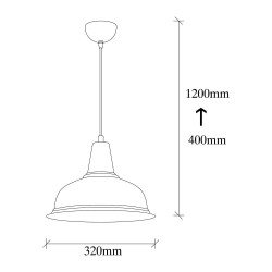 Suspension Noire Modèle 27 Déco Intérieur Doré