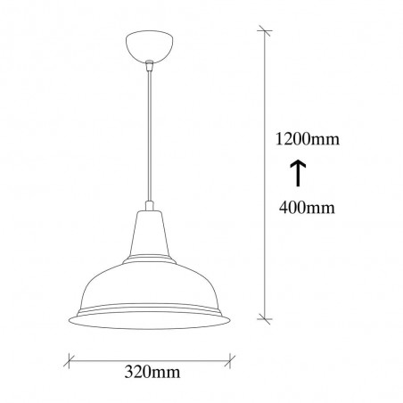 Suspension Noire Modèle 27 Déco Intérieur Doré