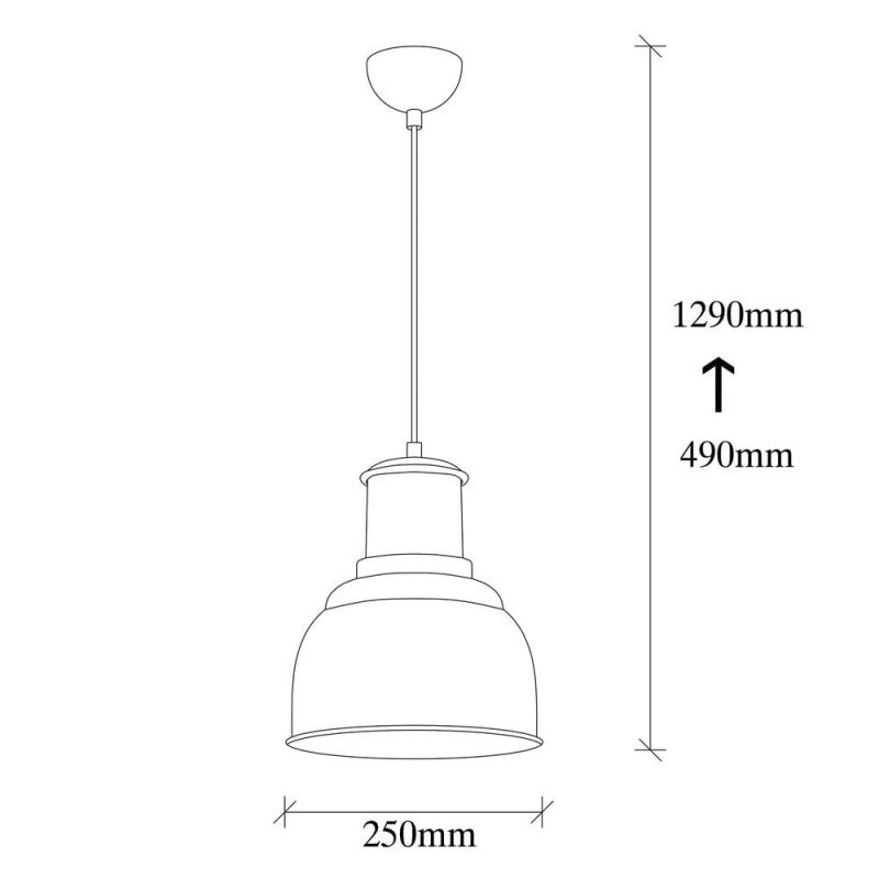 Suspension Noire Modèle 28 Déco Intérieur Doré