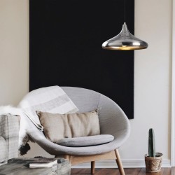 Suspension Chromé Modèle 24 Déco Intérieur Doré