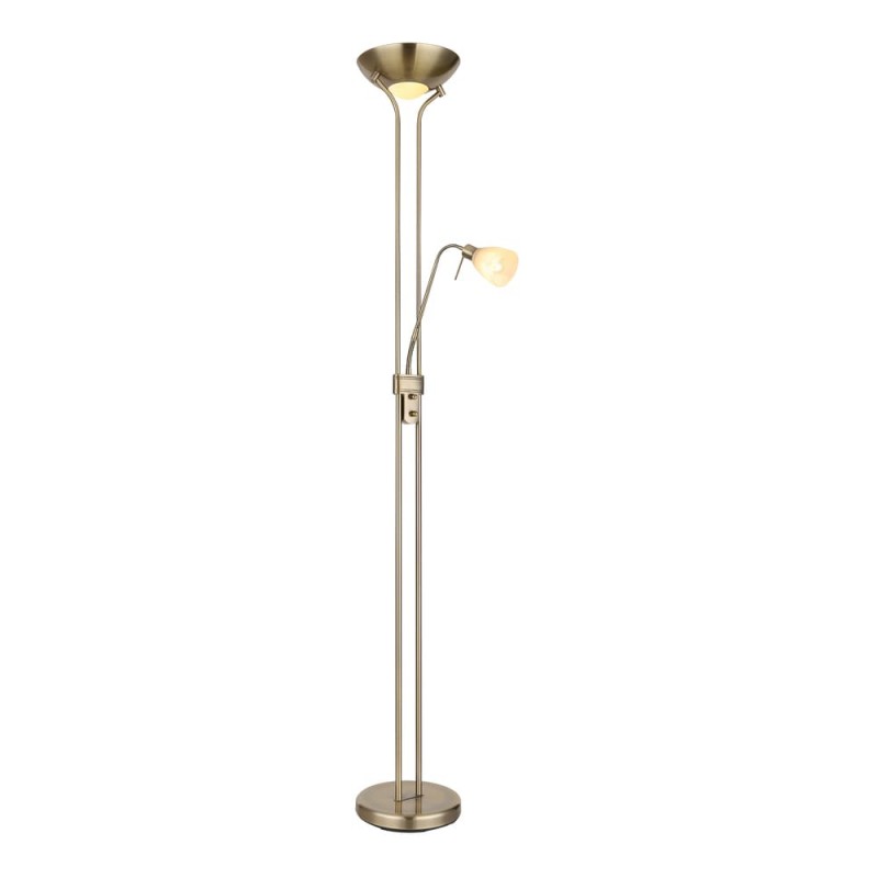Varia Floor lamp 2-Light Antique Brass