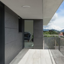 Dalia LED Flush Light 24W IP54 6400K 2500Lm Round