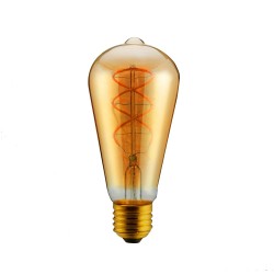 Dimmable LED Light Bulb ST64 8W 2000K