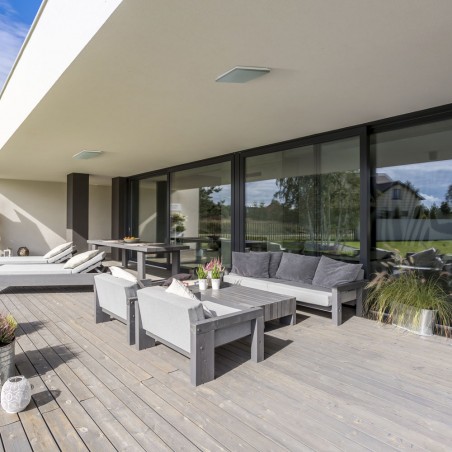 Dalia LED Flush Light 18W IP54 4000K 1800Lm Square