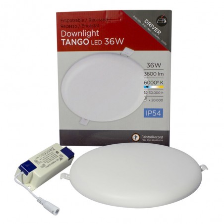 Tango LED Downlight IP54 36W 6000K