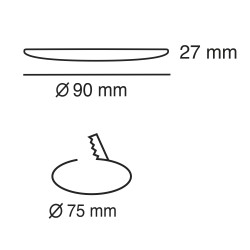 Tango LED Downlight IP54 9W 6000K