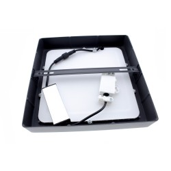 Know LED Flush Mount 18W IP54 Square Anthracite Grey