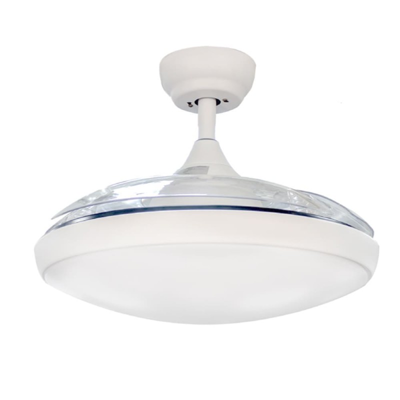 Ventilador AC Nuba Led 36W CCT visto de perfil