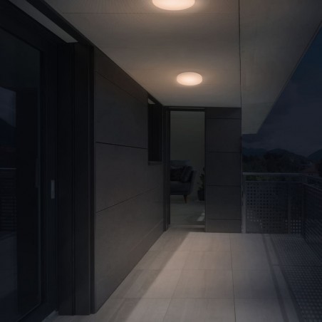 Dalia LED Flush Light 18W IP54 3000K 1700Lm Round