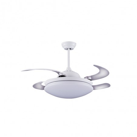 Klon 112cm LED Ceiling Fan 36W 4000K White
