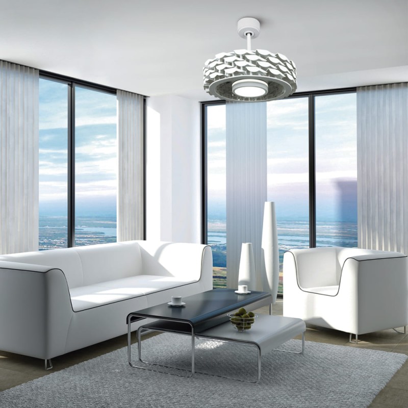 Ventilateur De Plafond Slice 73cm DC LED 36W 3CCT