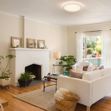 Delbo LED Flush Light 40W 2400Lm 3CCT