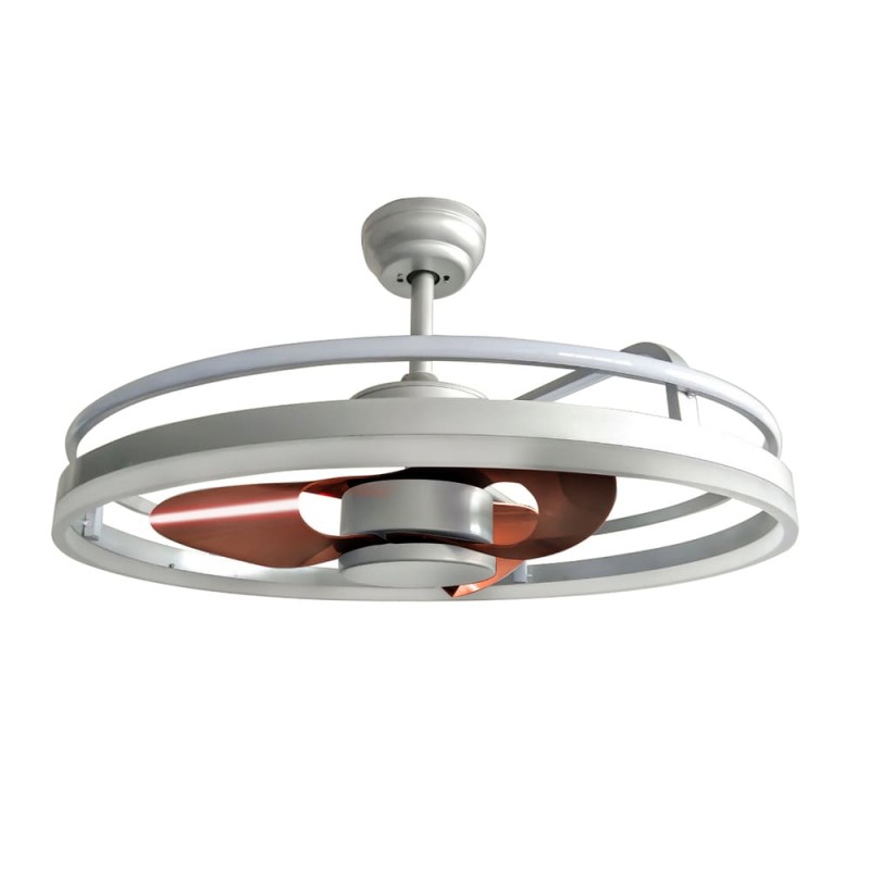 Ventilateur de plafond Agra DC LED 48W 3CCT Gris