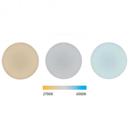 Sever Dimmable LED Flush Light 72W 3CCT Matt