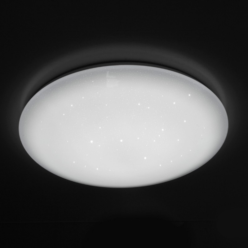 Sever Dimmable LED Flush Light 42W 3CCT Star Effect